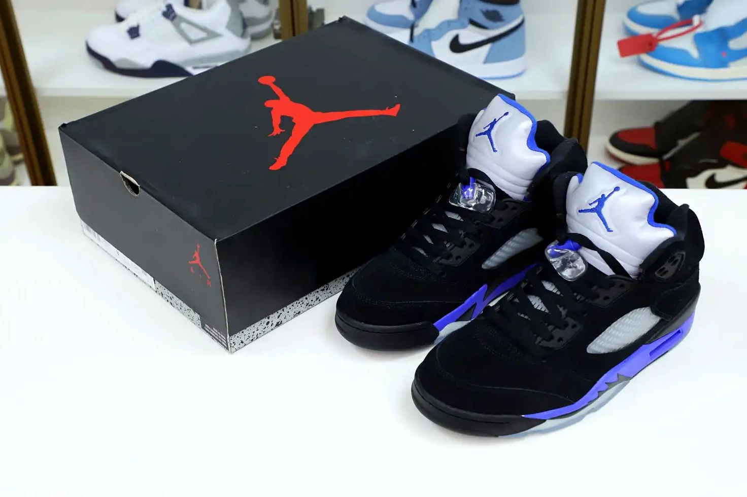 JORDAN RETRO 'RACER AIR AIR BLUE' Kimikick 5 JORDAN 0509